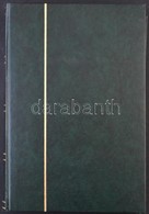 O A/4 Berakó 30 Fehér Lappal, Zöld Borítóval, Benne Sok Száz Bélyegzett Magyar Bélyeg 1972-1988 - Andere & Zonder Classificatie