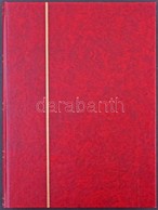 O A/4 Berakó 30 Fehér Lappal, Bordó Borítóval, Benne Néhány Száz Bélyegzett Magyar Bélyeg 1947-1972 - Otros & Sin Clasificación