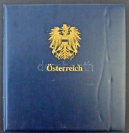 SAFE A4-es Gyűrűs Album Filázott Ausztria Lapokkal 1945-1964 - Altri & Non Classificati