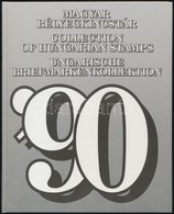 1990 Magyar Bélyegkincstár üres, Bélyegek Nélkül / Empty, Without Stamps - Andere & Zonder Classificatie