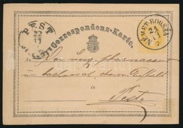 1870 2kr Díjjegyes Levelezőlap / PS-card 'NÉMET-BOGSÁN' - Other & Unclassified