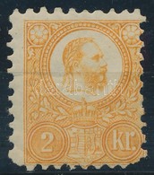 * 1871 Réznyomat 2kr (törések, Hiányzó Fog / Creases, Missing Perf.) - Other & Unclassified