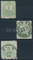 O 1874 3 Db 3kr 11 11/2 Fogazással - Altri & Non Classificati