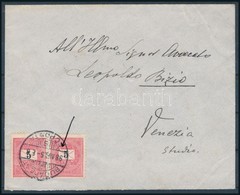 1898 2 X 5kr Levélen, Az Egyik érték Fénylőpont Lemezhibával / 2 X 5kr On Cover, 1 Stamp With Plate Flaw - Other & Unclassified