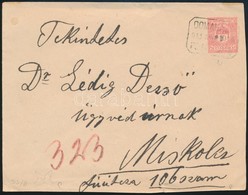 1911 Díjjegyes Boríték DOMAHÁZA Postaügynökségi Bélyegzéssel - Other & Unclassified
