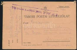1917 2 Lapból összefűzött Küldemény ,,M.Kir.49.honvéd Gyalogezred' + ,,TP 414 A' + ,,NAGYCSEPELY' Postaügynökségi érkezé - Other & Unclassified