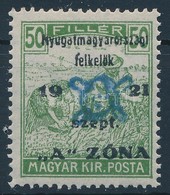 ** Nyugat-Magyarország II. 1921 Arató 50f Garancia Nélkül (18.000) - Andere & Zonder Classificatie