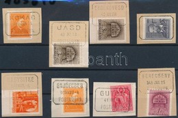 1930-1940 8 Db Postaügynökségi Bélyegzés - Altri & Non Classificati