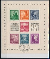 O 1938 Eucharisztikus Blokk (9.000) - Other & Unclassified