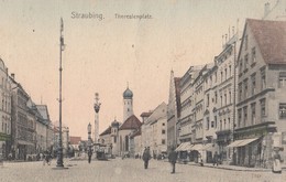Straubing - Theresienplatz 1910 - Straubing
