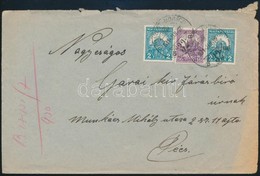 1931 Levél BUDAPEST-MOHÁCS 32 B Mozgóposta Bélyegzéssel - Altri & Non Classificati