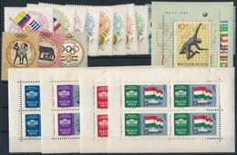 ** 1960-1962 2 Db Klf Sor + 1 Kisívsor + 1 Blokk (rozsdafoltok) - Other & Unclassified