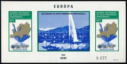 ** 1974 Európai Biztonság és Együttműködési Konferencia Vágott Blokk (22.000) - Andere & Zonder Classificatie