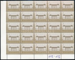 ** 1991 Kastélyok 7Ft 25-ös Tömb 11 1/2 : 12 1/4 Fogazással - Andere & Zonder Classificatie