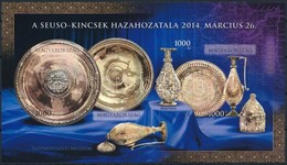 ** 2014 Seuso Kincsek Vágott Blokk Piros Sorszámmal - Altri & Non Classificati