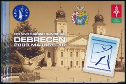 ** 2009 U23 Vívó EB Debrecen 4 Db-os Emlékív Garnitúra Azonos No 014 Sorszámmal (színeltérés) - Other & Unclassified