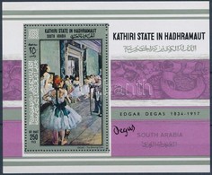 ** 1967 Degas Festmények Blokk Mi 19 A - Other & Unclassified