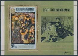 ** 1967 Auguste Renoir Festményei Blokk Mi 17A - Other & Unclassified