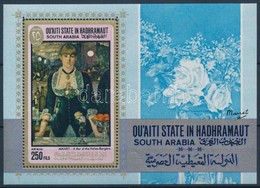 ** 1967 Edouard Manet Festményei Blokk Mi 12A - Other & Unclassified