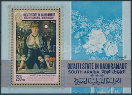 ** 1967 Edouard Manet Festményei Blokk Mi 12A - Other & Unclassified