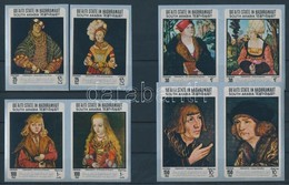 ** 1967 Lucas Cranach Festményei Sor Mi 147-154 - Autres & Non Classés