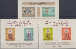 ** 1961 Nemzetközi Szervezetek 3 Klf Vágott Blokk Mi 10 + 20-21 - Sonstige & Ohne Zuordnung