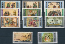 ** 1967 Festmény 2 Klf Sor Mi 158-164 + 176-179 - Other & Unclassified