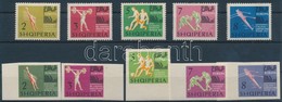 ** 1963 Európa Bajnokság Fogazott és ívszéli Vágott Sor Mi 763-772 - Andere & Zonder Classificatie