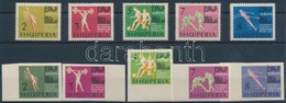 ** 1963 Európa Bajnokság Fogazott és ívszéli Vágott Sor Mi 763-772 - Autres & Non Classés