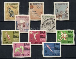 ** 1963 Olimpia Tokio + Európabajnokságok Mi 747-751 + 763-767 - Altri & Non Classificati