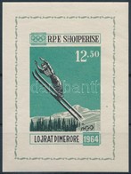 ** 1963 Téli Olimpia, Innsbruck Blokk Mi 21 - Autres & Non Classés