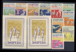 ** 1964 Tokiói Olimpia (V) Sor Mi 859-868 + Blokk 25A-B - Andere & Zonder Classificatie