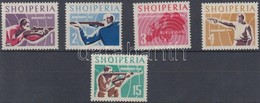 ** 1965 Lövészet EB, Bukarest Sor Mi 934-938 - Altri & Non Classificati