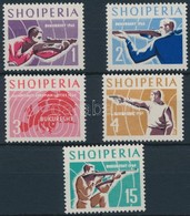 ** 1965 Lövészet EB, Bukarest Sor Mi 934-938 - Andere & Zonder Classificatie