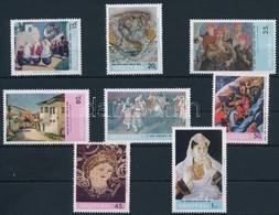 ** 1967 Festmény Sor Mi 1201-1208 - Andere & Zonder Classificatie