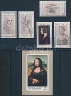 ** 1969 Leonardo Da Vinci Sor Mi 1346-1350 + Blokk Mi 36 - Sonstige & Ohne Zuordnung