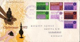 1971 Karácsony Futott FDC - Otros & Sin Clasificación