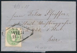1862 3kr Helyi Levélen 'WIEN' - Autres & Non Classés
