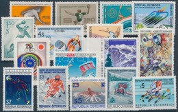 ** 1959-1993 Sport Motívum 16 Db Bélyeg, Közte ívszéli - Other & Unclassified