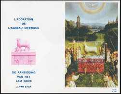 1986 Festmény Blokk FDC Mi 56 - Other & Unclassified