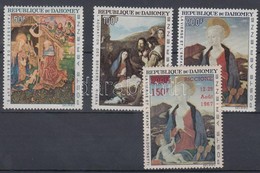 ** 1966-1967 Karácsony, Festmények Sor Mi 293-295 + 324 - Autres & Non Classés