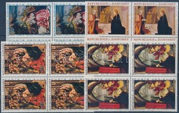 ** 1967 Festmények Sor Négyestömbökben Mi 331-334 - Altri & Non Classificati