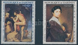 ** 1967 Ingres: Festmény Sor Mi 307-308 - Other & Unclassified