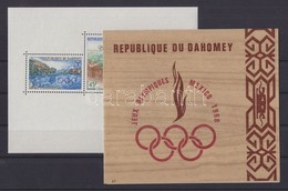 ** 1967-1968 Téli és Nyári Olimpia Blokkok Mi 10, 15 - Altri & Non Classificati