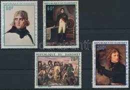 ** 1969 Festmény; Napoleon Sor Mi 379-382 - Sonstige & Ohne Zuordnung