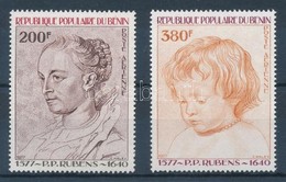 ** 1977 Festmények; Rubens Sor Mi 123-124 - Autres & Non Classés