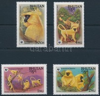 ** 1984 WWF Arany Langur Sor,
WWF Golden Langur Set
Mi 840-843 - Sonstige & Ohne Zuordnung