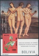 ** 1985 Raffaello Festmények Vágott Blokk Mi 148 - Altri & Non Classificati