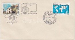 1974 100 éves Az UPU Mi 1453 FDC - Andere & Zonder Classificatie