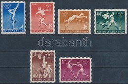 ** 1956 Nyári Olimpia Sor Mi 996-1001 - Andere & Zonder Classificatie